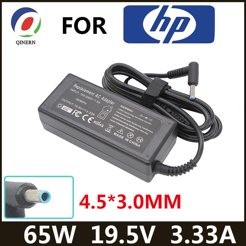 19.5V 3.33A 65W 4.5*3.0Mm Sạc Laptop Adapter Dành Cho HP Envy 17-j010us Pavilion 15-j000 Chromebook 11 g4 G5 EE 14 G3 246 G4 248