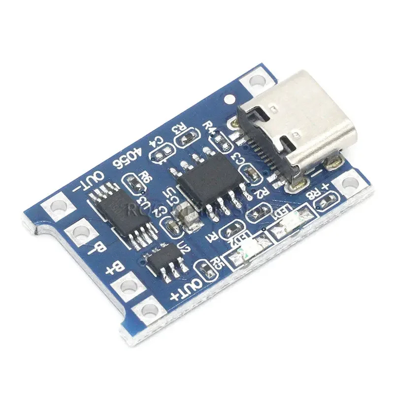 Loại C USB 5V 1A 18650 TP4056 Sạc Pin Lithium Mô Đun Bo Mạch Sạc Với Bảo Vệ Kép Chức Năng 1A li-ion Tốt