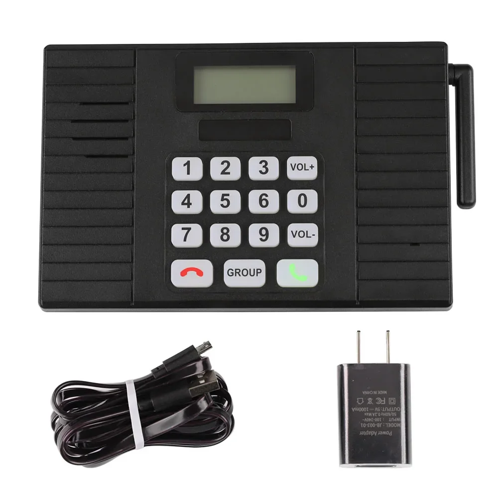 Wireless Intercom Two Way Communication System Hand Free Talk 999 Meters Real Time Intercom  for Villa Room Office Hotel Factory