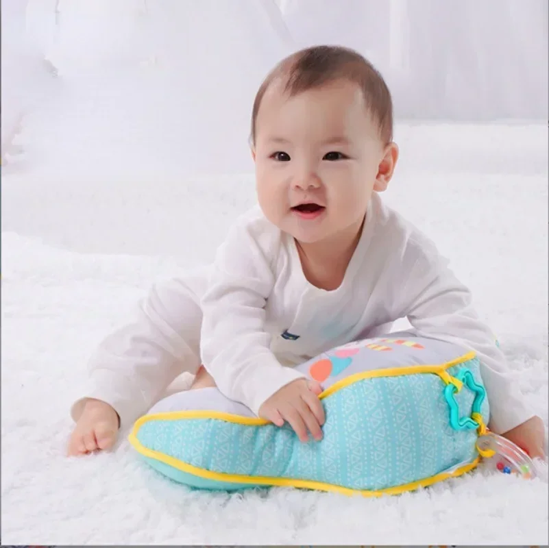 Gối Cho Bé Sơ Tập Thời Gian Đồ Chơi Gối Nằm Cao Độ Tương Phản 2 Mặt Cảm Quan Đồ Chơi Sơ Sinh Đầu Điểm Đào Tạo gối Cho Bé Quà Tặng
