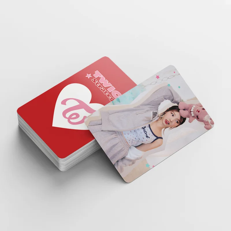 92pcs Kpop Two Lomo Cards and Stickers Thr Mini 14TH STRATEGY Photo Album 2 TIME Photocards High Quality Postcards