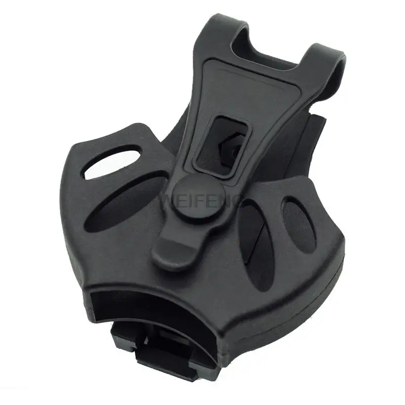 Tactical Algema Coldre, Polícia Algemas Capa, Rotação de 360 Graus, Cinto Clipe, Militar Open Top Case Acessórios