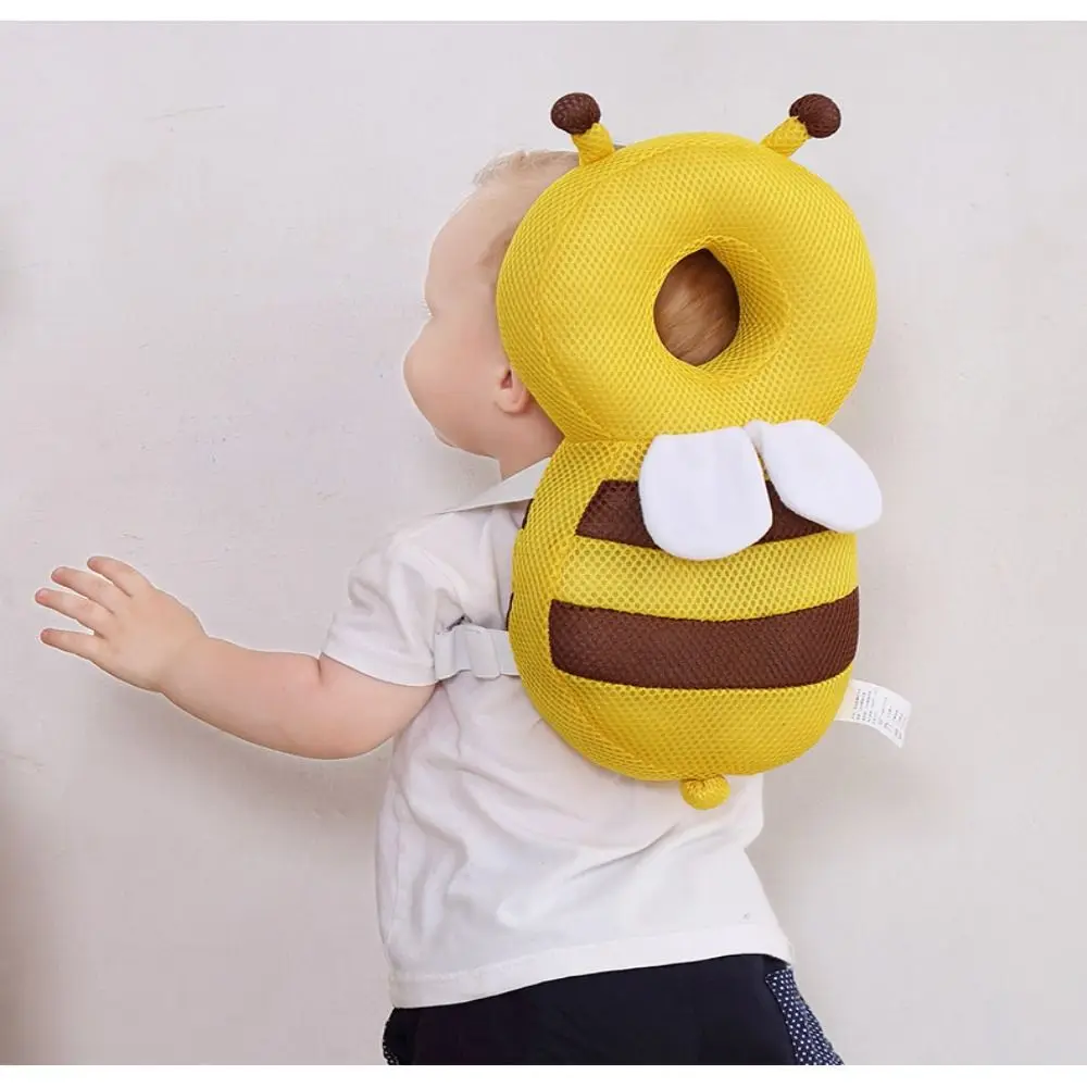 Bebê Cabeça Voltar Protector Proteger Travesseiro, Aprender Almofada Caminhada, Anti Fall Backward Cap, Levar Dos Desenhos Animados, Crianças Seguro Bibi