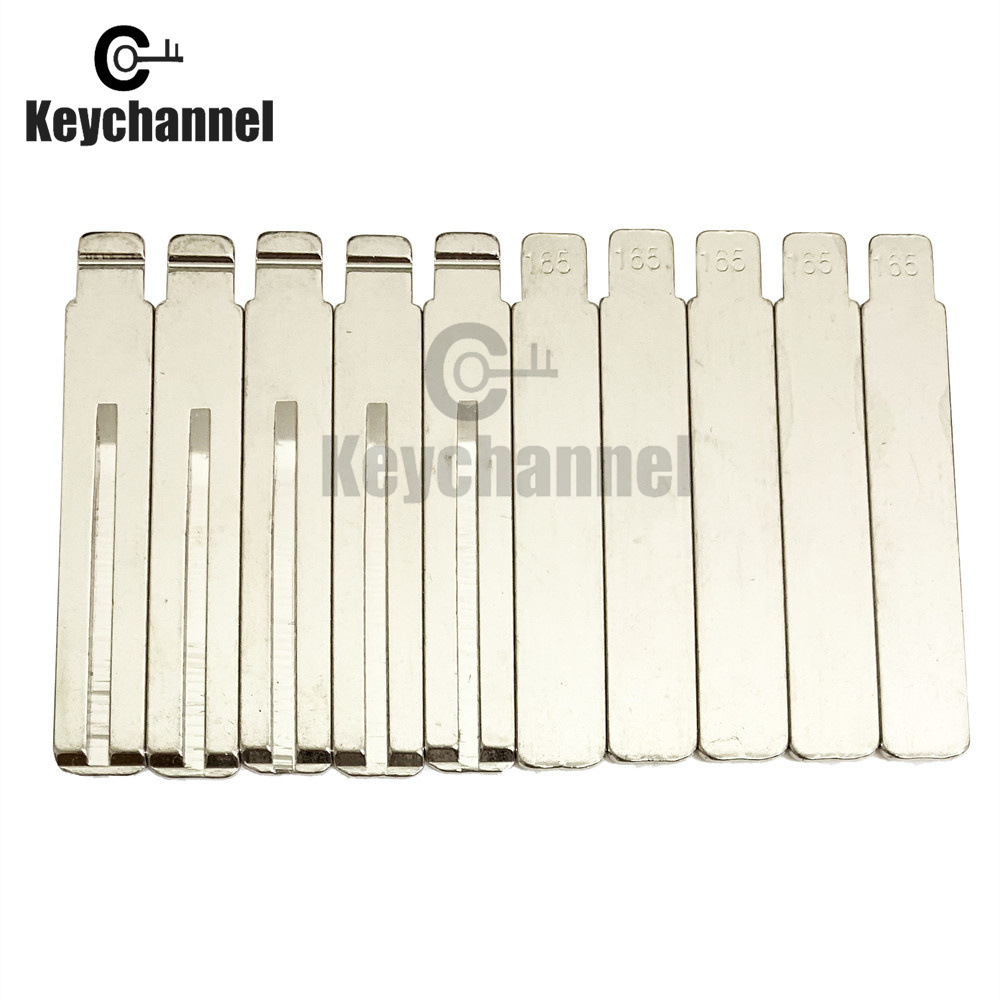 Брехэль 10шт 165 #   KD Keyless Key Blade Автомобильный аварийный пульт дистанционного управления для KD KEYDIY VVDI XHORSE Smart Remote для Toyota Lexus