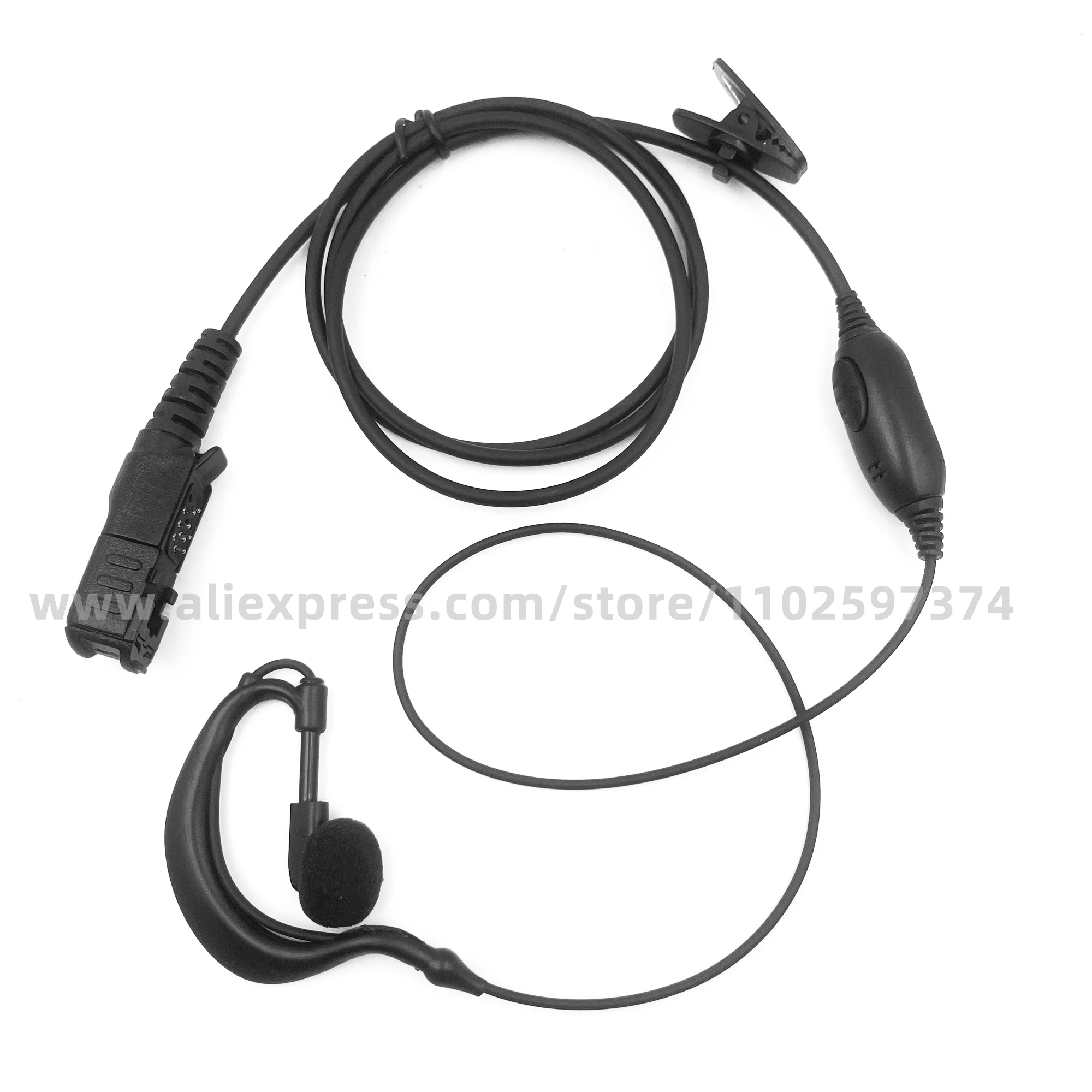 Walkie Talkie auriculares colgantes para Motorola MTP3100 MTP3150 MTP3200 MTP3250 MTP3500 MTP3550 DP2400 DP2600 DEP550 DEP570 DGP8050e