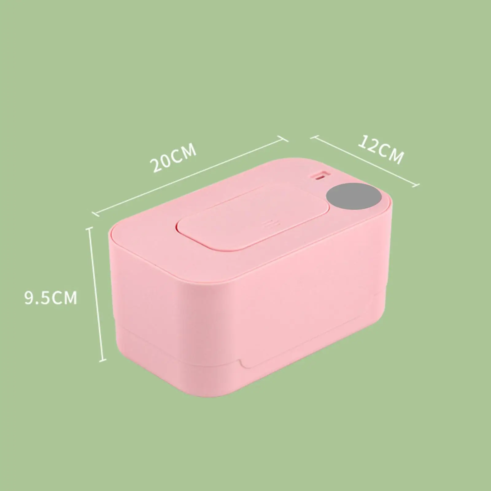 Wipe Warmer Mute Constant Temperature with Digital Display Wet Wipe Dispenser