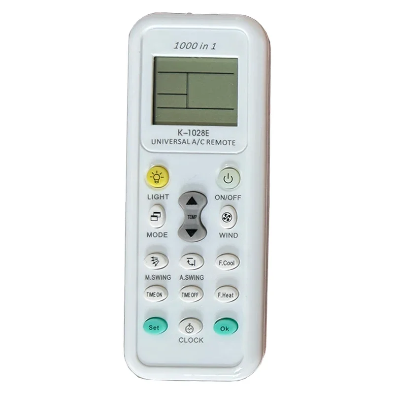 AC Digital LCD 1000 in 1 Universal-Fernbedienung K 1028E für Klimaanlage