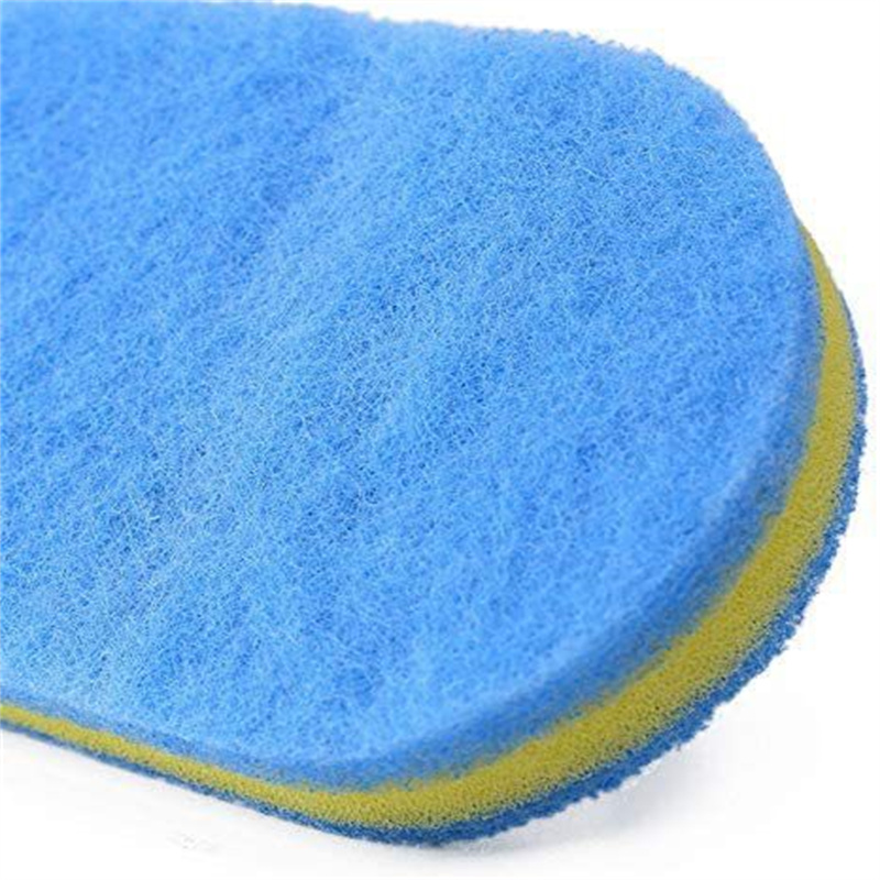 Lamgool-cepillo de limpieza de cocina, limpieza de paredes de vidrio para baño, mango de cepillo de baño, esponja, bañera, herramientas de limpieza de cerámica