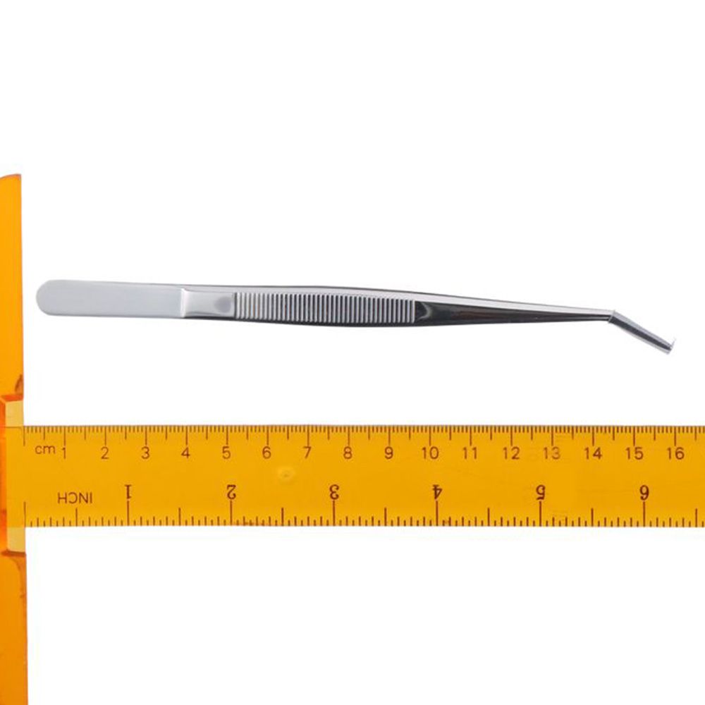 Pincettes incurvées en acier inoxydable pour machine à coudre, outil de réparation polyvalent, artisanat, haute qualité