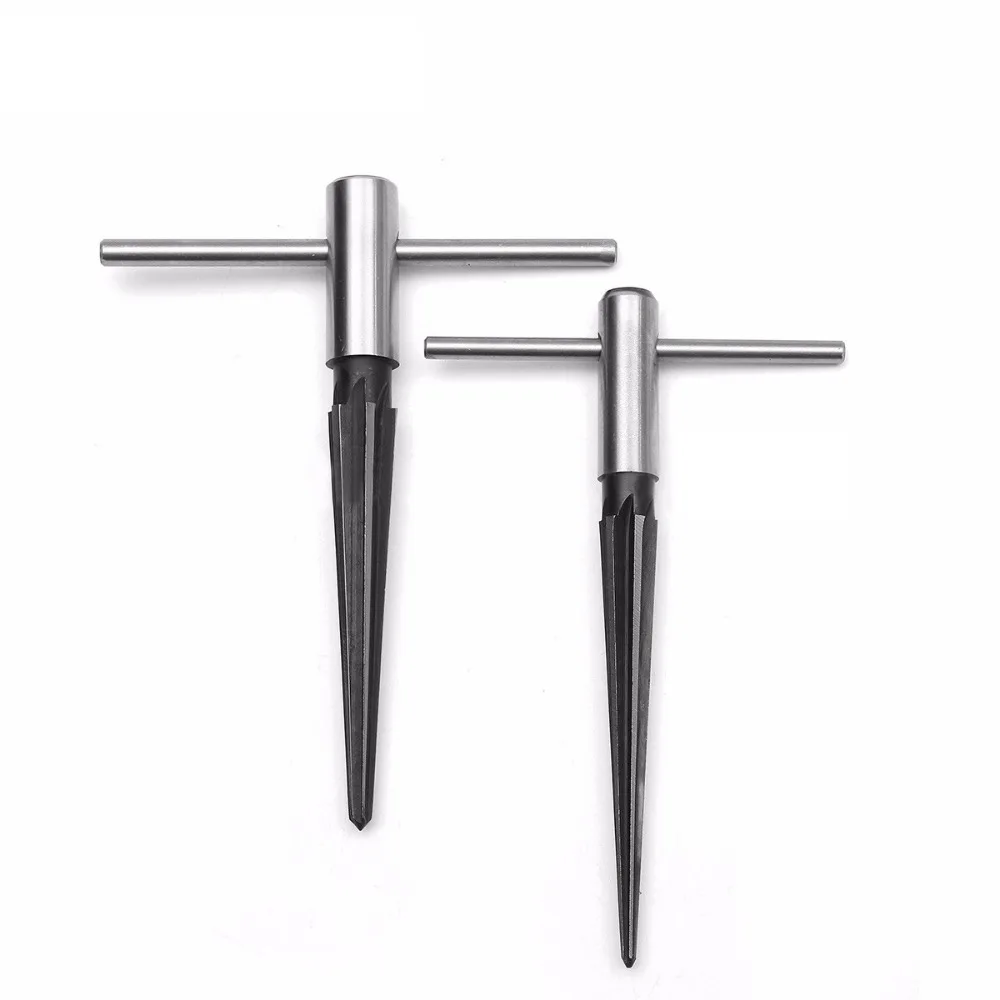 Handheld Tapered Reamer Set 1/8-1/2 Inch & 5/32-5/8 Inch Bridge Pin Hole Tapered Reamers Machinist Luthier Tools