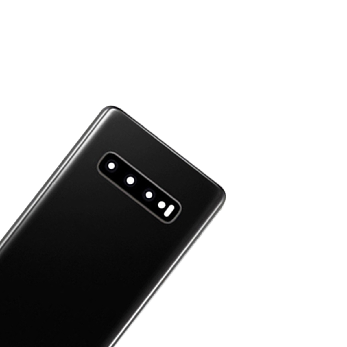Bateria tampa traseira para samsung galaxy s10 plus, painel de vidro com lente da câmera substituir, novo