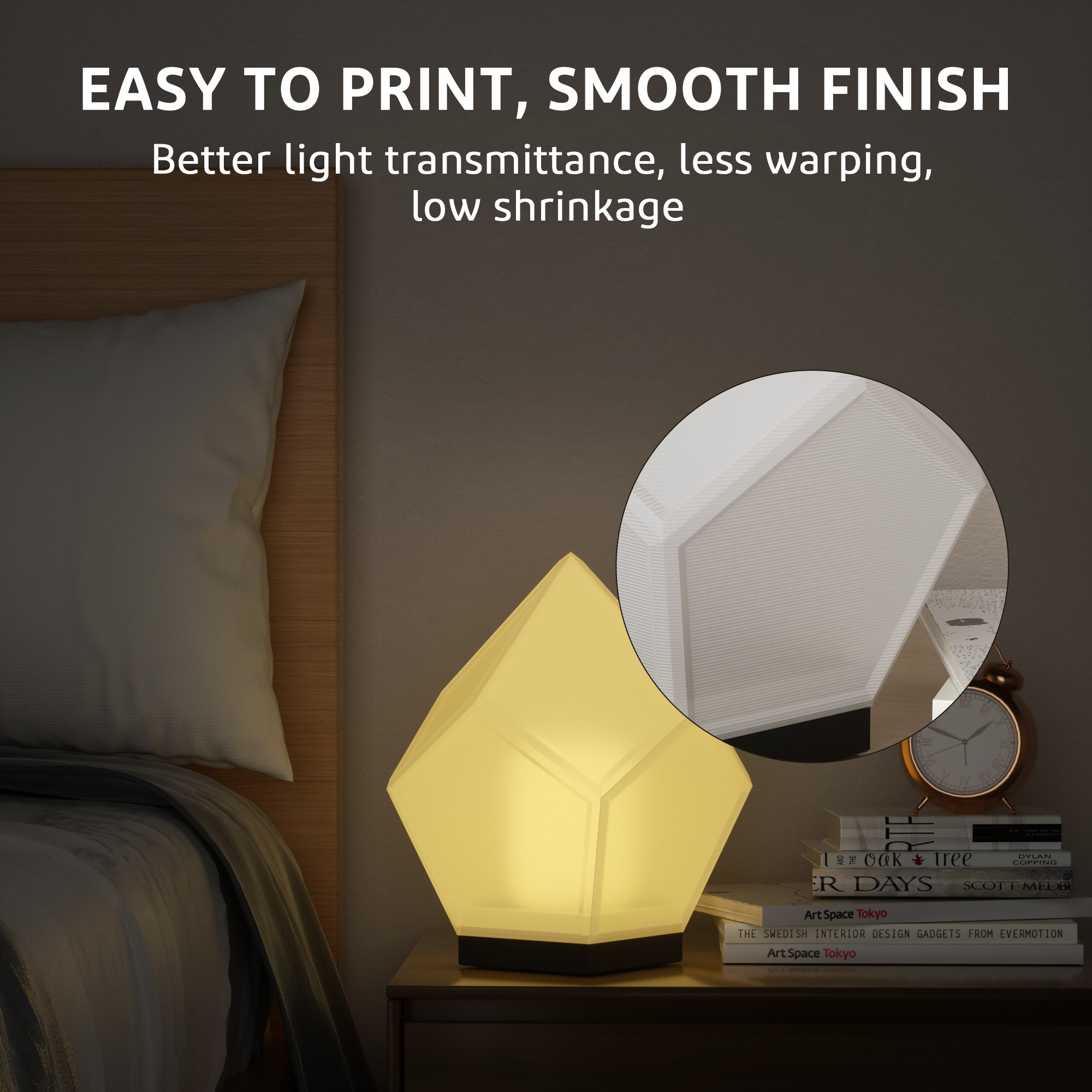 ELEGOO Rapid PETG Filament 1,75 мм, 1 кг, высокоскоростная нить для 3D-принтера 30-600 мм/с, 1 кг, подходит для большинства 3D-принтеров FDM