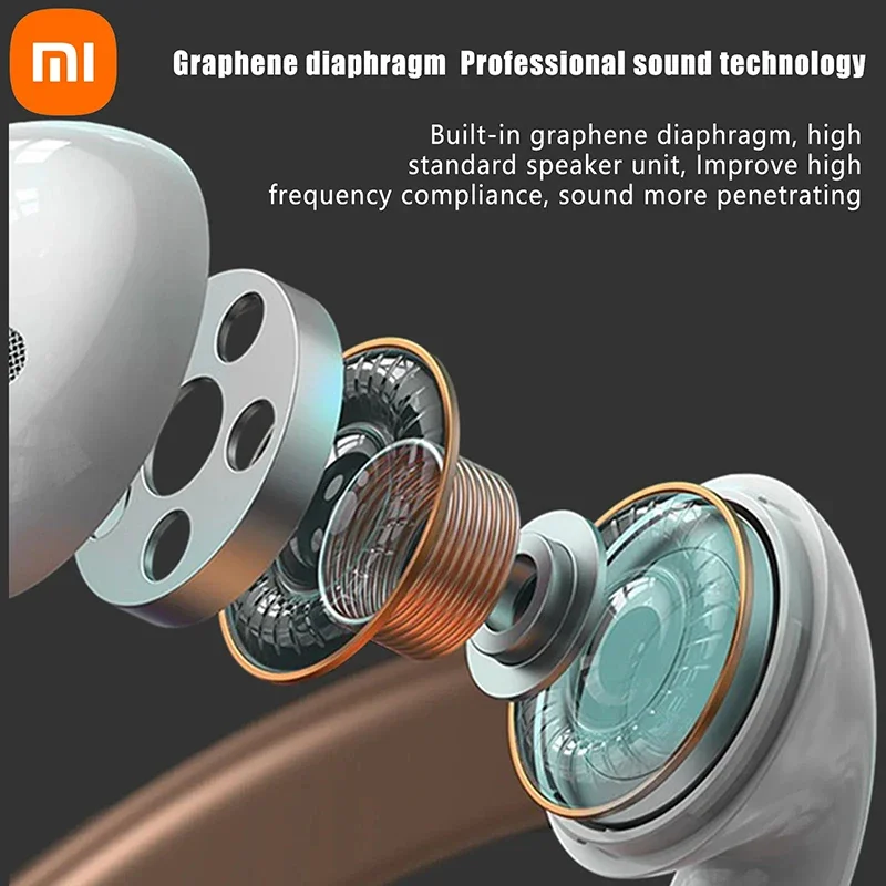 XIAOMI AP05 auriculares inalámbricos verdaderos sonido estéreo HIFI auriculares Bluetooth 5,3 auriculares deportivos con micrófono para auriculares Android IOS