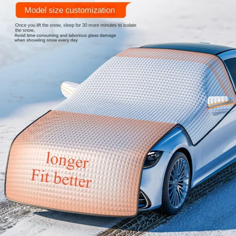 Auto Schnee Schild Abdeckung Magnetische Sonnenschutz Für Frontscheibe Block Abdeckung Winter Autos Außen Abdeckung Zubehör