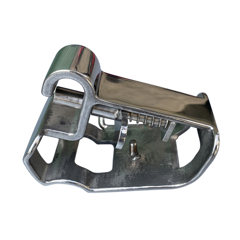 Accoppiatori per imbracature con attacco rapido in acciaio inossidabile per carrozza di cavalli Imbracature con fibbia durevoli Forniture equestri