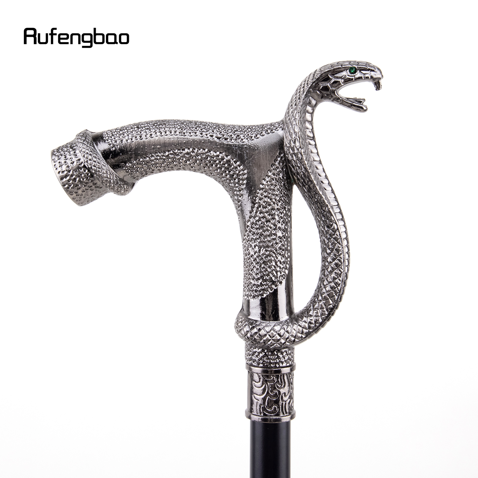 Cobra cabeça moda bengala decorativa bengala cospaly festa vintage elegante bengala crosier 93cm