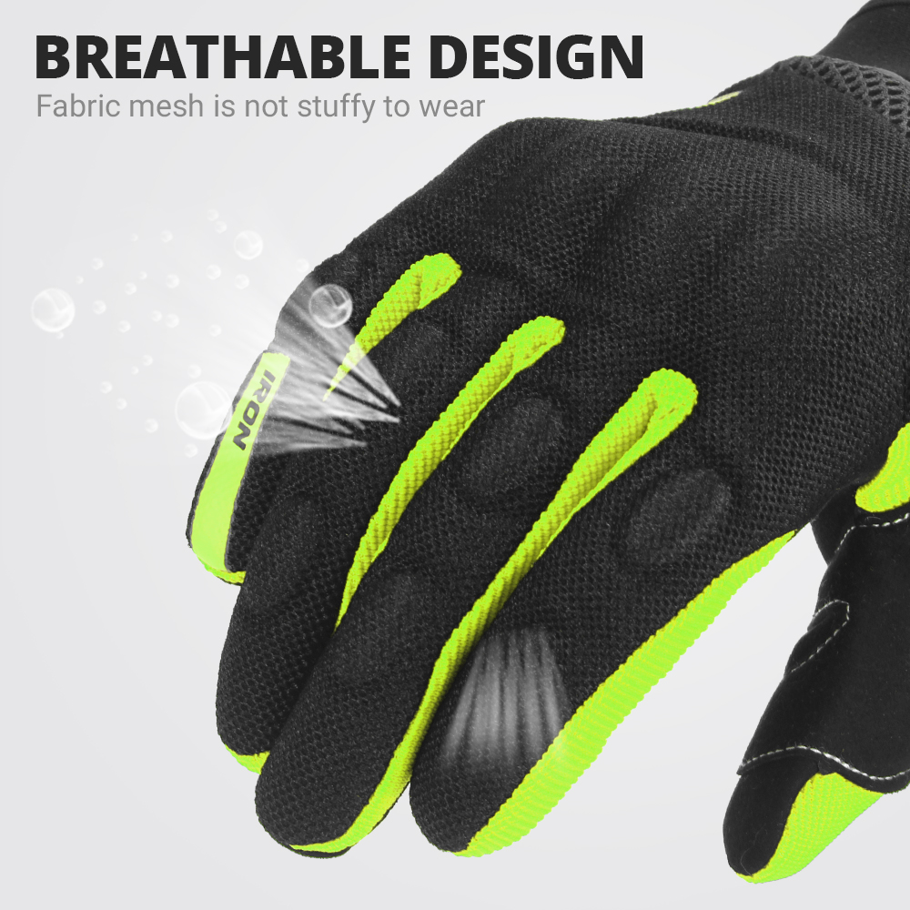 Motorrad Atmungsaktive Racing Handschuh Motorrad Voll Finger Handschuhe Motocross Motorrad Atem Mesh Touchscreen Racing Handschuh