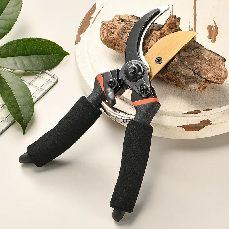 1pc Multifunctional Pruning Shear Garden Tools Heavy Duty Ultra Sharp Hand Pruners, Professional Garden Scissors