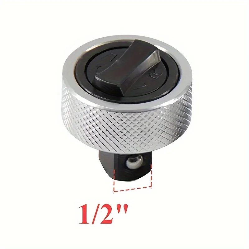 Mini chiave a bussola a cricchetto Presa a cricchetto con palmo in acciaio intero Maniglia a cricchetto reversibile con dito 1/4 "3/8" 1/2 "Drive