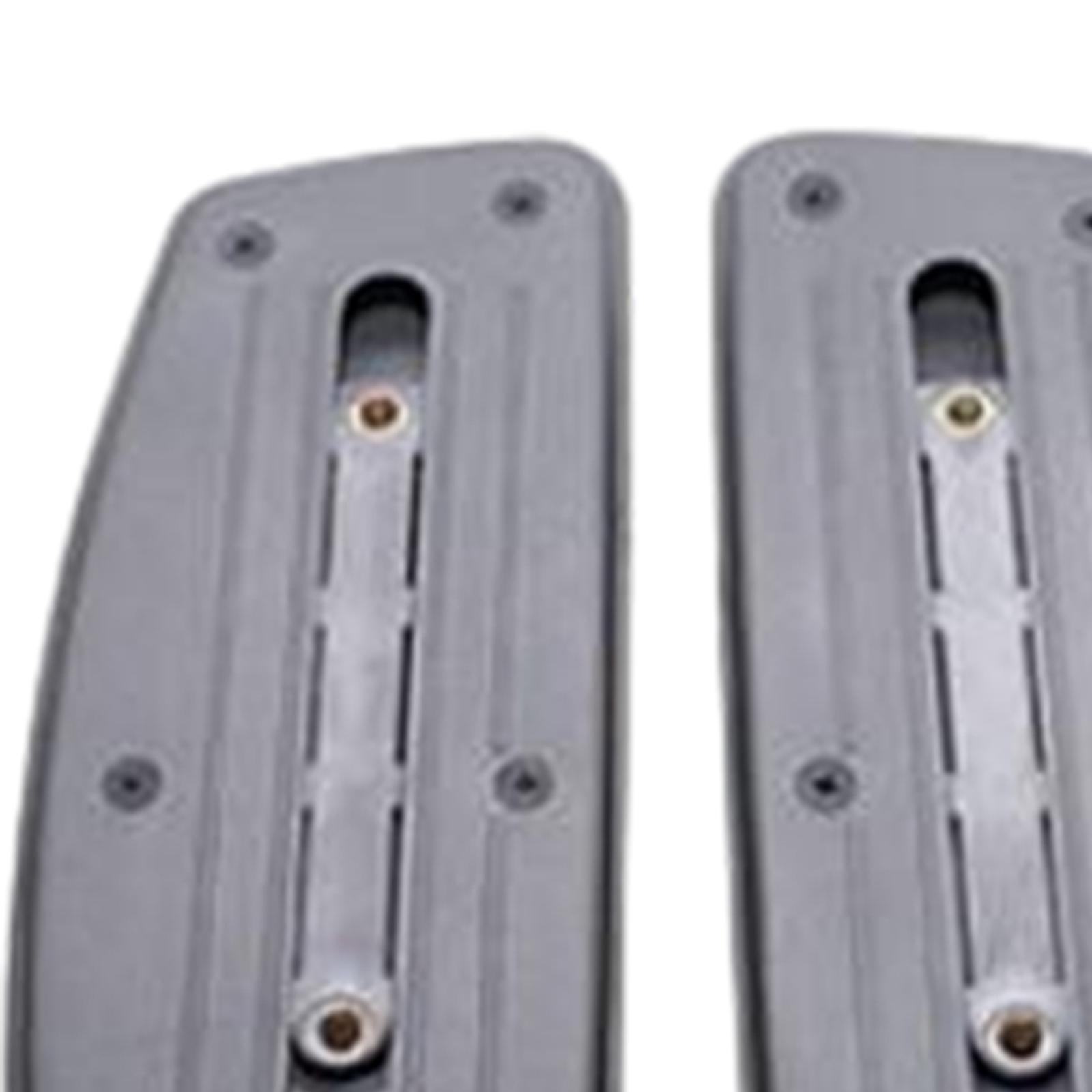 2x Office Chair Replacement Armrest Arm Pads Caps Accessories Wear Resistant Sliding Mount For Universal Office Chair Replacment