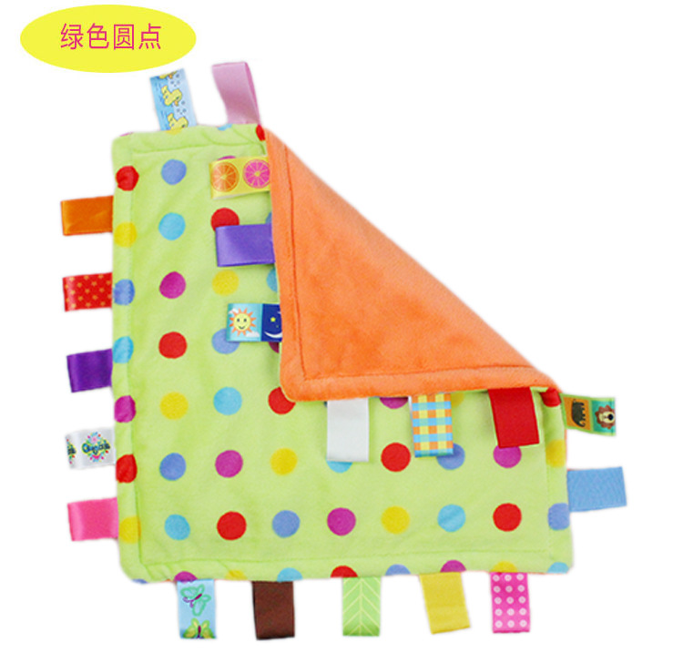 子供のための柔らかい生地のおもちゃ,タグ付き,ラベルに最適,光沢のある色,教育パズル,幼児のための安全,30cm