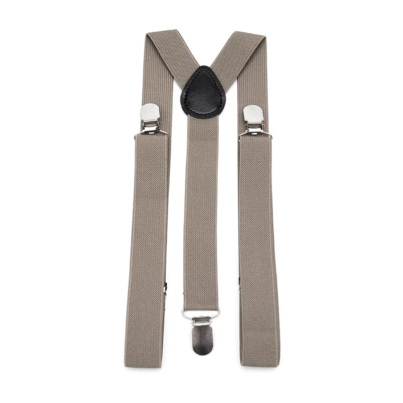 26-kleuren nieuwe unisex elastische bretels Y-back bretels mannen cadeau gentleman verstelbare bandjes voor trouwpak feest dagelijks accessoire