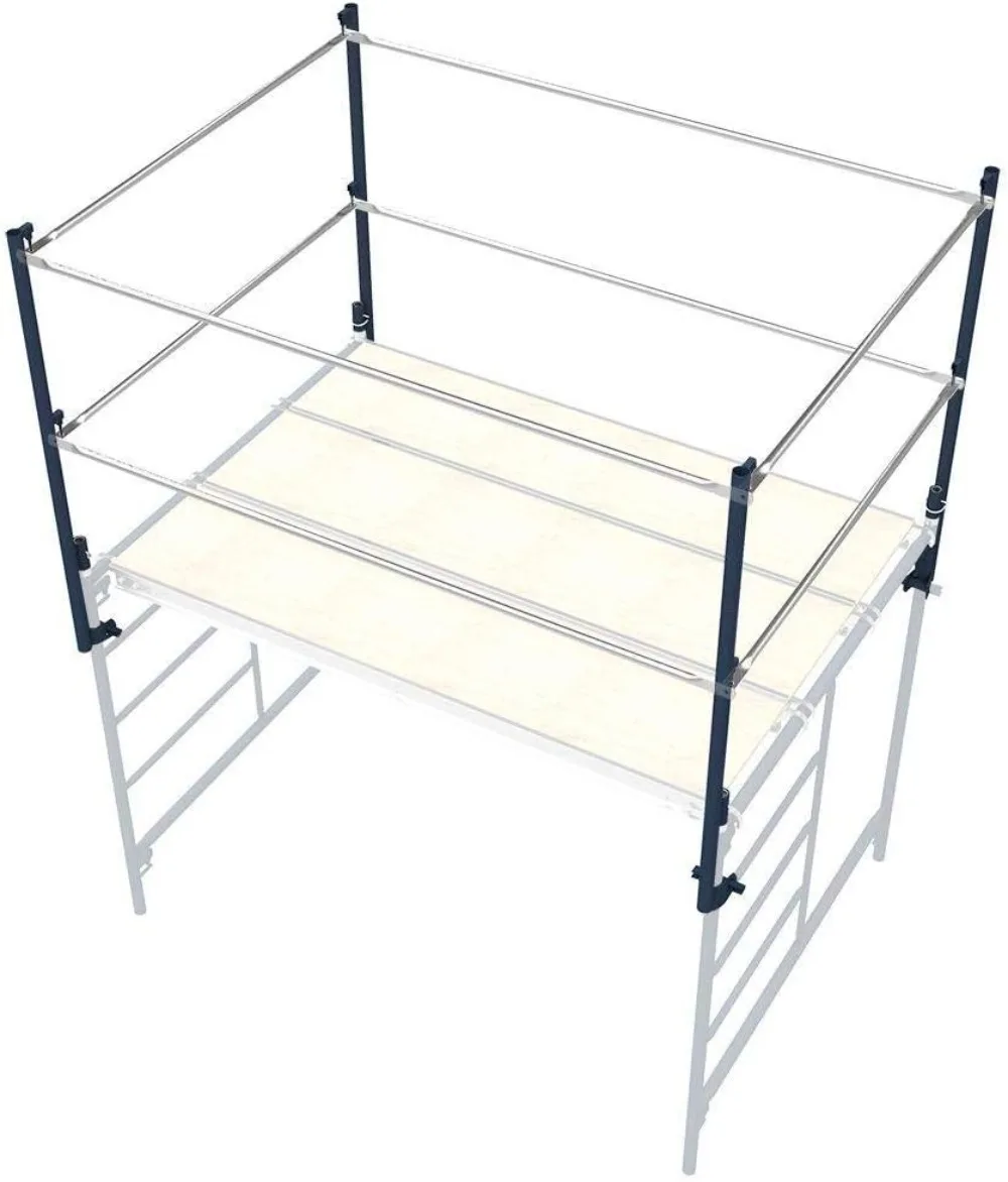 5ft.W x 7ft.D Scaffold Guardrail System - Model Number M-MG507K