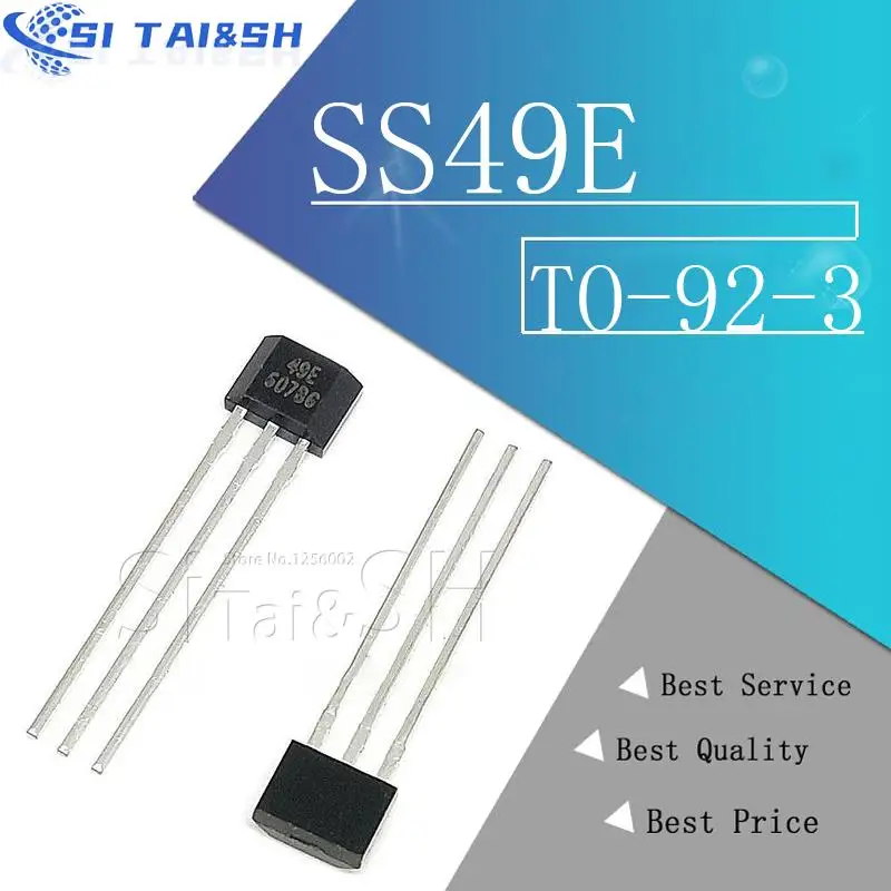 Si Tai & SH 10 Uds 49E elemento Hall OH49E SS49E sensor Hall Sensor de efecto Hall nuevo sistema de datos