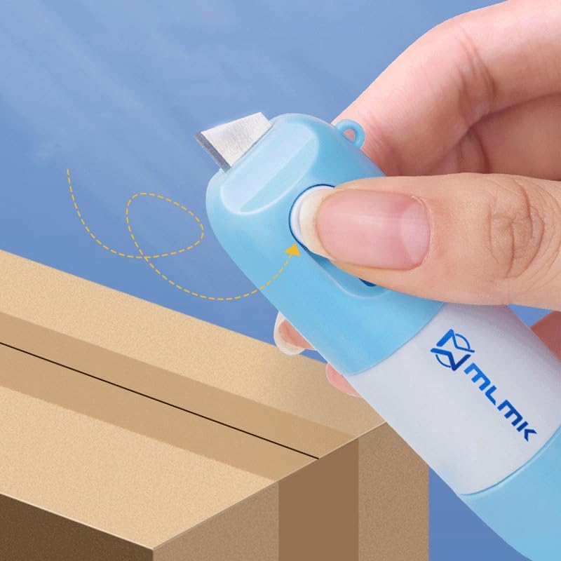 Thermopapier-Korrekturflüssigkeit mit Unboxing-Messer, tragbar, langlebig, Thermopapier, Datenidentitätsschutzflüssigkeit, Radiergummi