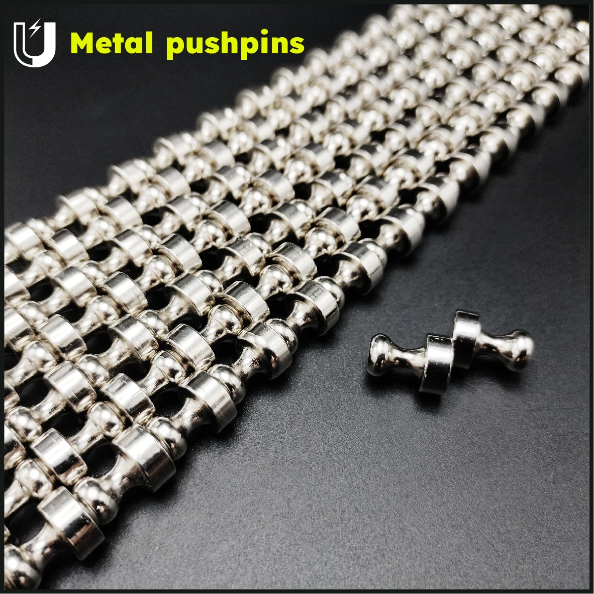 Chinchetas magnéticas con imán de neodimio súper fuerte, chinchetas con ventosa, Pin de empuje magnético de acero para pizarra blanca de refrigerador, 5/10/20 Uds.
