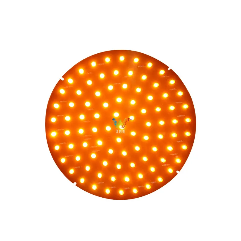 Customized DC12V Round Design PCB Board for High Brightness 200mm LED Traffic Light Replacement