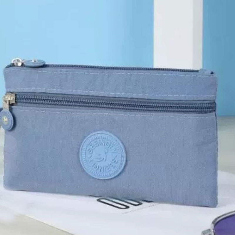Trendy Coin Purse Simple Mini Zipper Key Bag Fashion Portable Layered Storage Coin Purse