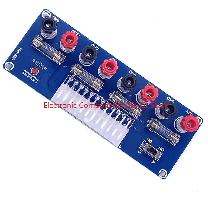 XH-M229 Alimentatore per telaio desktop Scheda adattatore ATX Scheda pickup a 24 pin Modulo cavo Morsettiera di uscita alimentatore