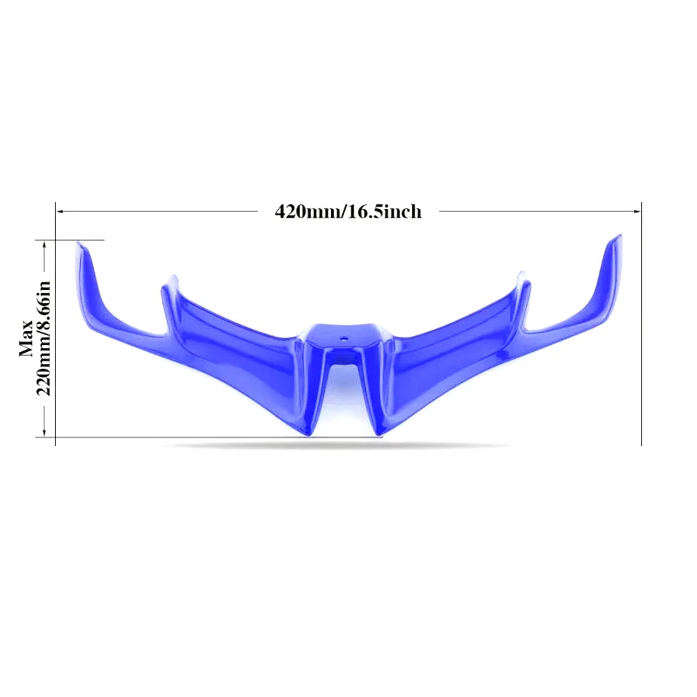 Motorrad Front verkleidung Winglet Wing Cover Trim für R15 V3 2015-2018 Haifisch flosse Schnabel Motorrad dekorative Accessori D9R7
