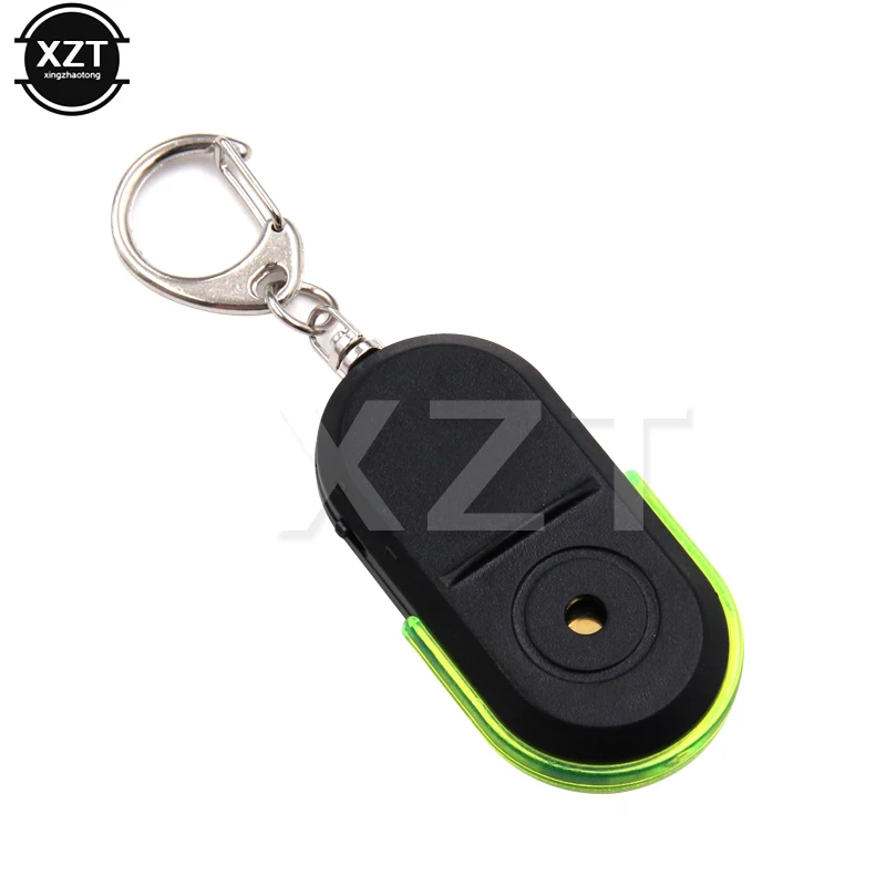 Car Smart Anti-Lost Alarm Wallet Phone Key Finder Locator Keychain Whistle Sound With LED Light Mini Anti Lost Key Finder Sensor