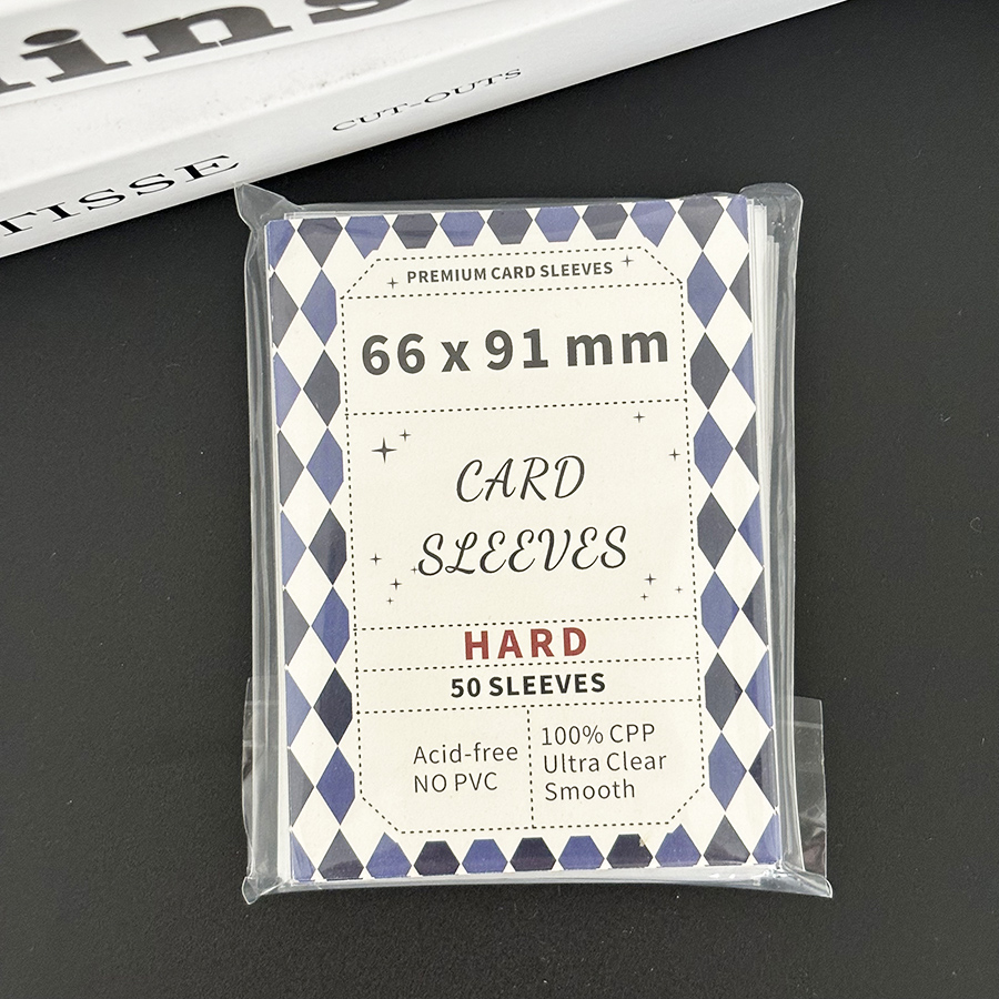 50 шт., прозрачный держатель для открыток в стиле K-POP