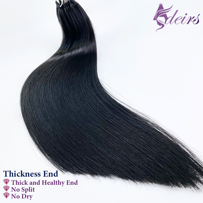ADEIRS nouvelles extensions de cheveux en plumes 100% cheveux humains vrais cheveux naturels confortables et invisibles noir brun blond droit
