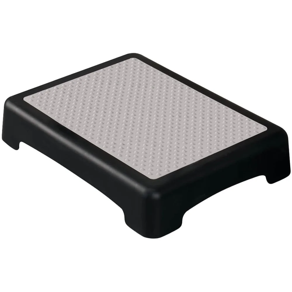 Non-Slip Portable Mobility Platform Step Lightweight Durable 4 Inch Height Seniors Toddlers Pets Slip Resistant Half Step