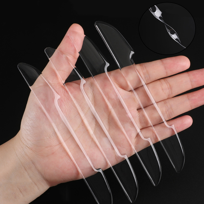 Car Door Transparent Anti-collision Protector Bar Strips Side Edge Protection Guards Rear View Mirror Cover Protection Stickers