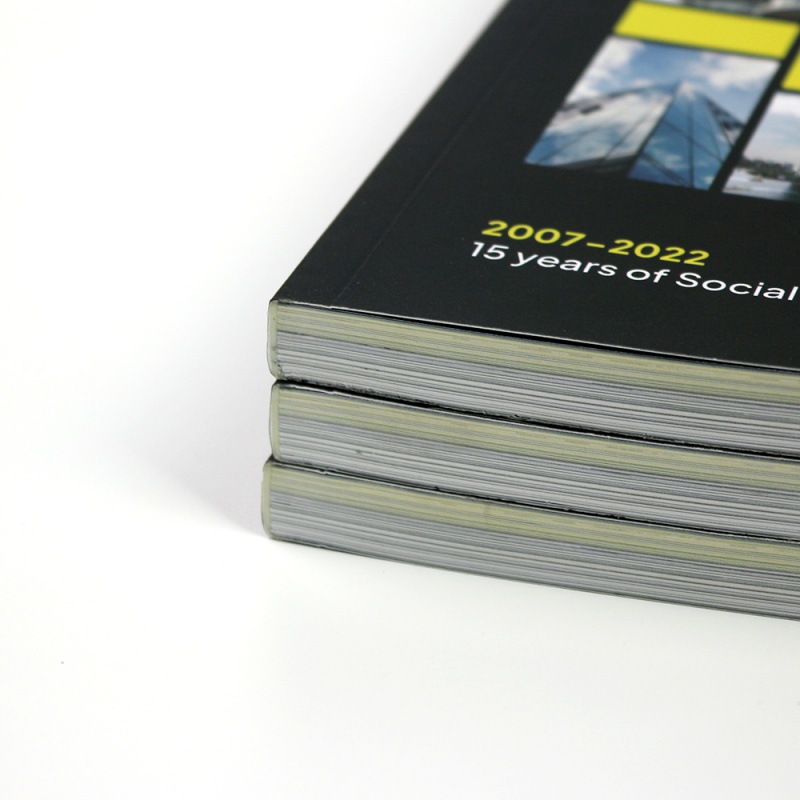 Personalizado Brochura Livros e Catálogo Livro Impressão, Custom