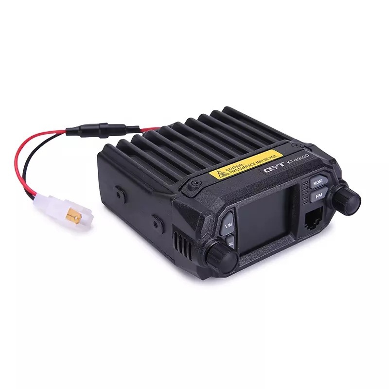 QYT KT-8900D 25와트 워키토키 듀얼 밴드 VHF/UHF 136-174/400-480MHz 쿼드 시계 자동차 미니 모바일 라디오