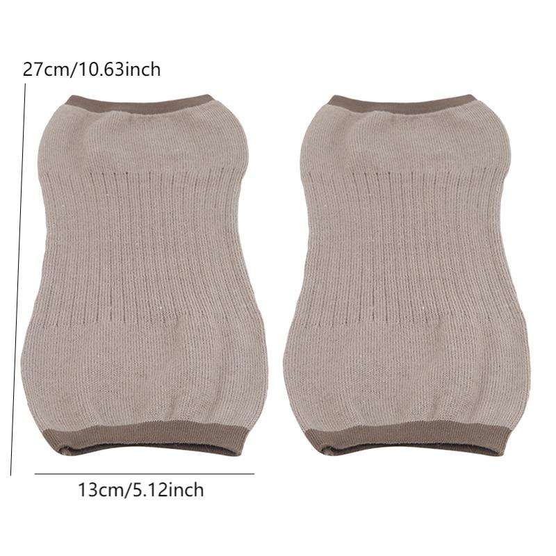 ผู้ชายผู้หญิงแคชเมียร์เข่าอุ่นฤดูหนาว WARM Thermal Wool เข่า Pads สนับสนุนรั้งขี่จักรยานสกีวิ่งเข่าการบีบอัดแขนใหม่