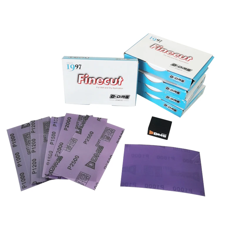 DMS Repair Moagem mahjong Peças, Equipamento de polimento, Open 8 Lixa, 33mm, 27mm, KOVAX P1000, 1200, 1500, 2000, 2500