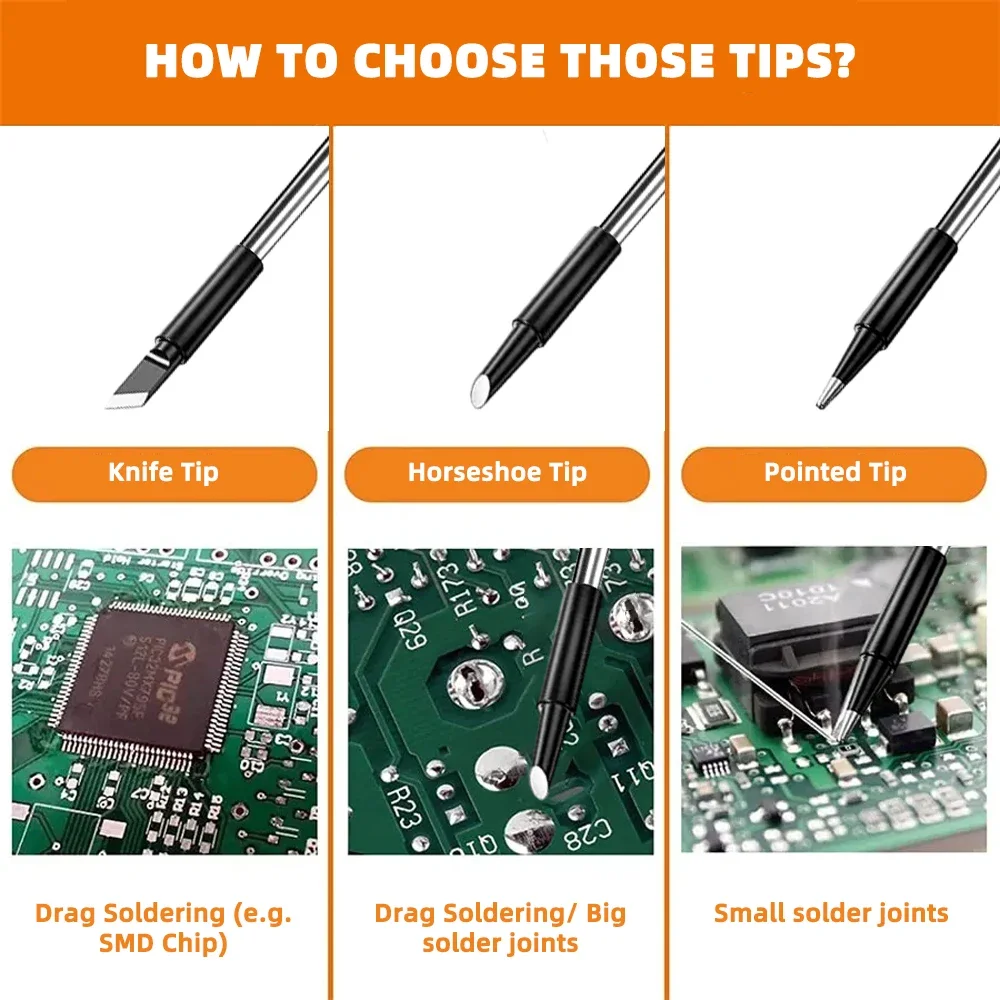 1000 mAh USB LED Digitaler elektrischer Lötkolben-Kit Mini kabellos einstellbare Temperatur 300–450 ℃   Intelligentes Schweißlötwerkzeug