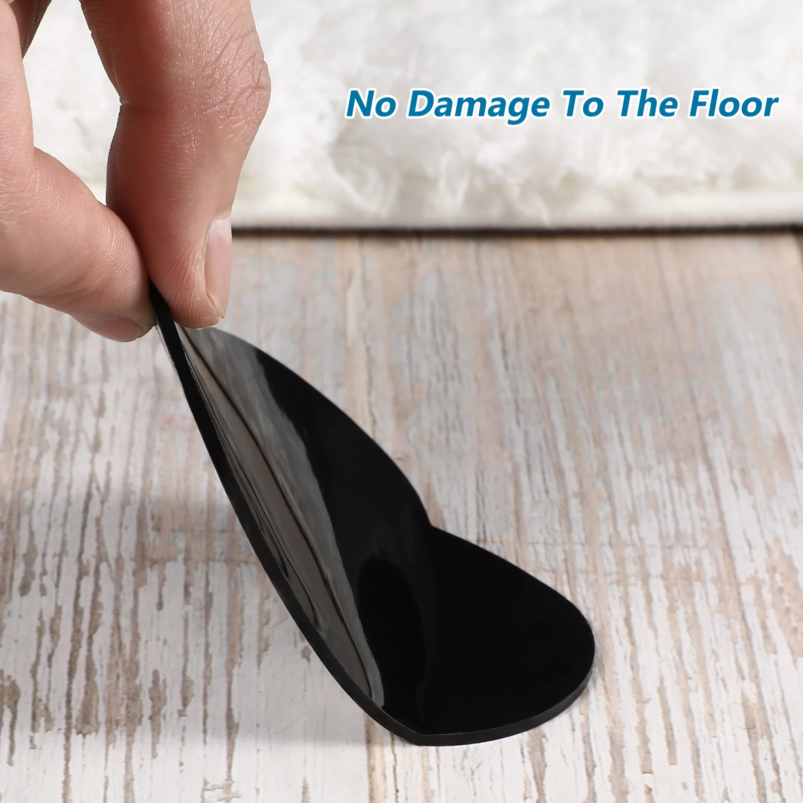 10Pcs Rug Holders Round Corner Triangle Cloud Shape Non Slip Pads for Hardwood Floors Tiles Keep Rugs Flat and Stable