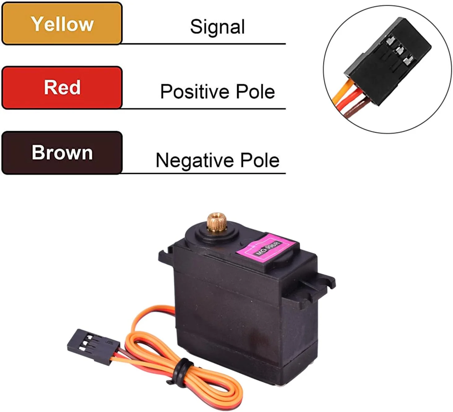 2/5/10PCS 13KG 15KG Servos Digital MG995 MG996R Servo All Metal Gear for JR Car RC Model Helicopter Boat Arduino UNO DIY