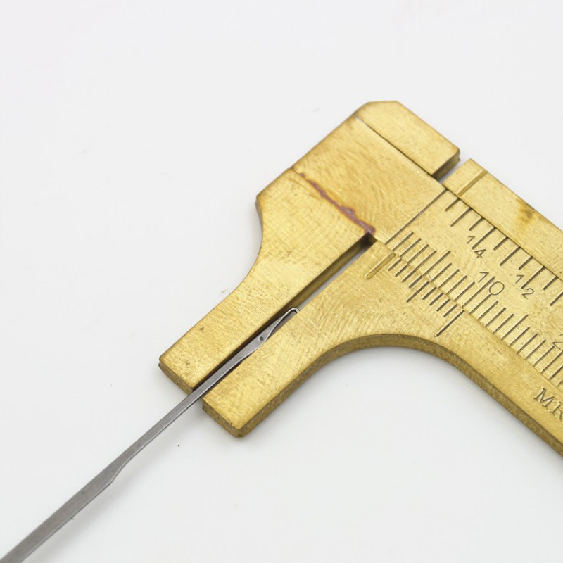 Spitze Häkelnadel Stricknadeln Kunststoffgriff Kleine Häkelnadeln Haarweberei für Zöpfe 5 Teile/los