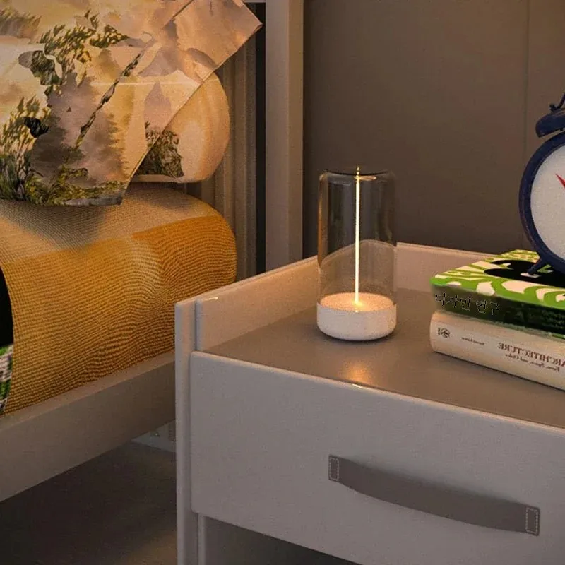 1 novela y interesante diseño magnético de carga USB, luz nocturna LED portátil y respetuosa con el medio ambiente para exteriores, regalo de Navidad