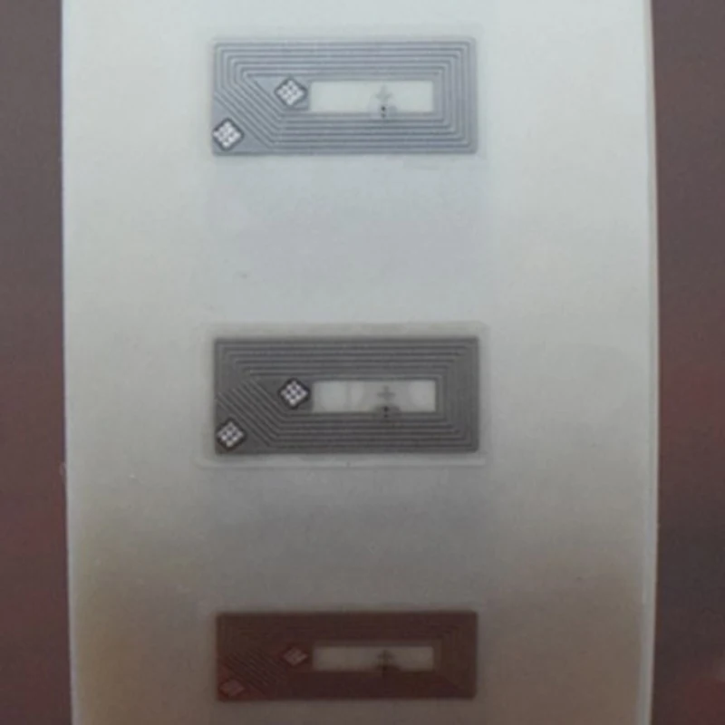 10 Stück NFC-Chip Ntag213 Aufkleber Wet Inlay 11 x 21 mm 13,56 MHz RFID-Etikett Tag 213 Anti-Fälschung elektronisch