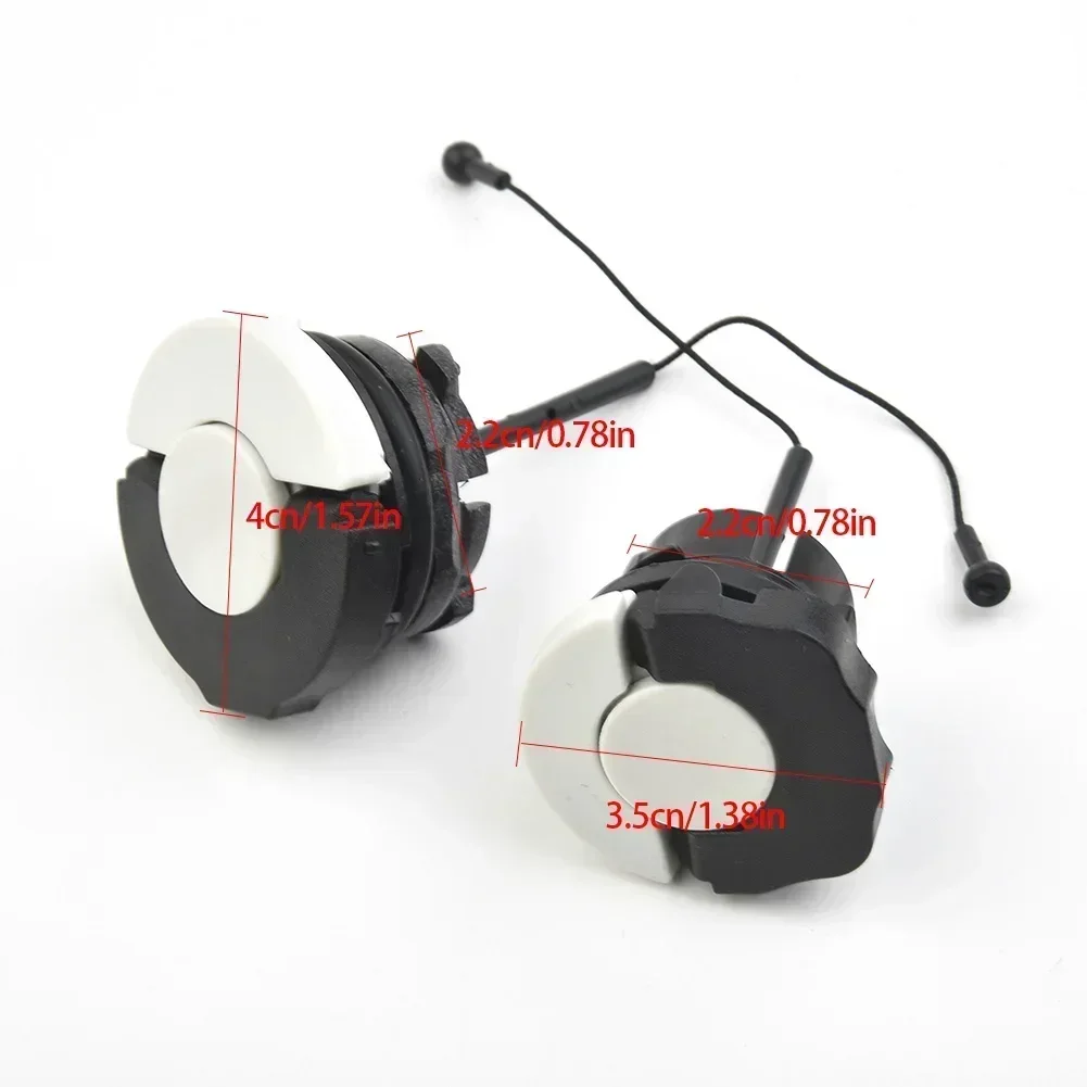 2 Set Fuel + Oil Cap Kit For Stihl MS181 M60 MS381 MS440 Chainsaw Tank Power Tools Tank Cap Chainsaw Accessories